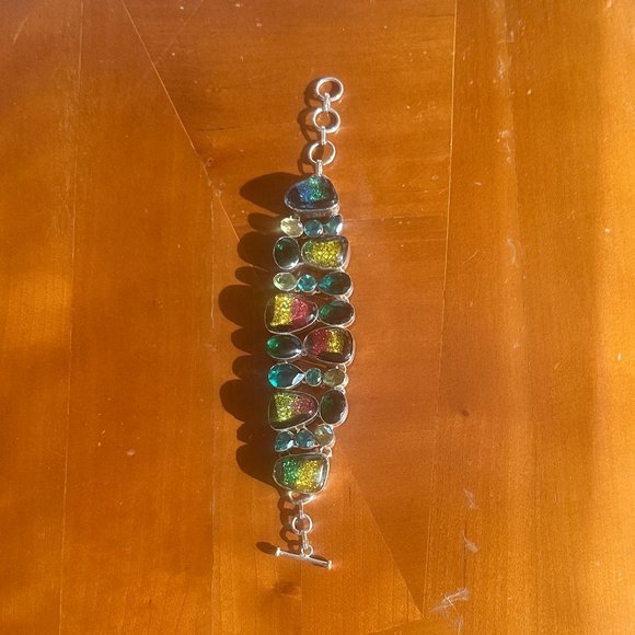 Colorful Link Bracelet #2 - Picture 2 of 3